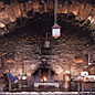 Hermit's Rest interior fireplace